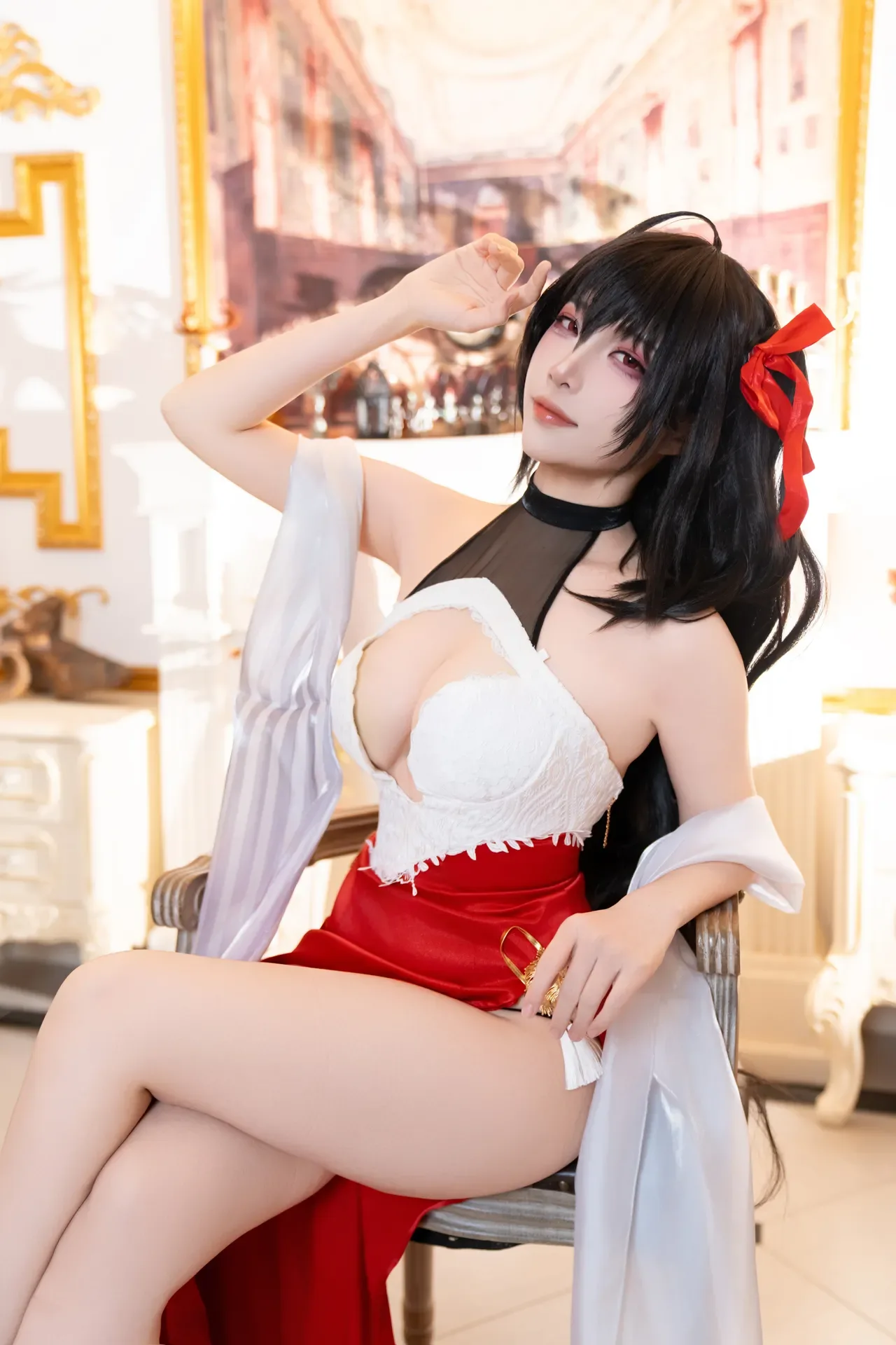二佐Nisa - 碧蓝航线 大凤 誓约礼服 37P - 第 29 张写真