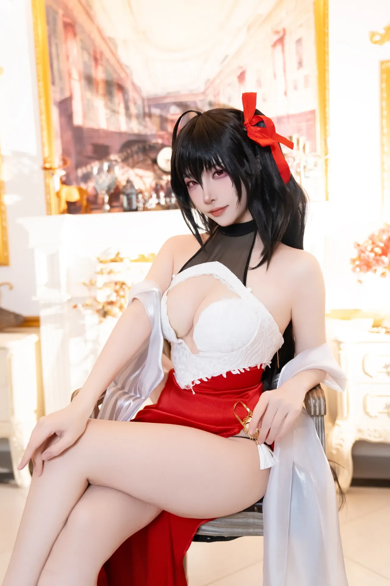二佐Nisa - 碧蓝航线 大凤 誓约礼服 37P - 第 30 张写真