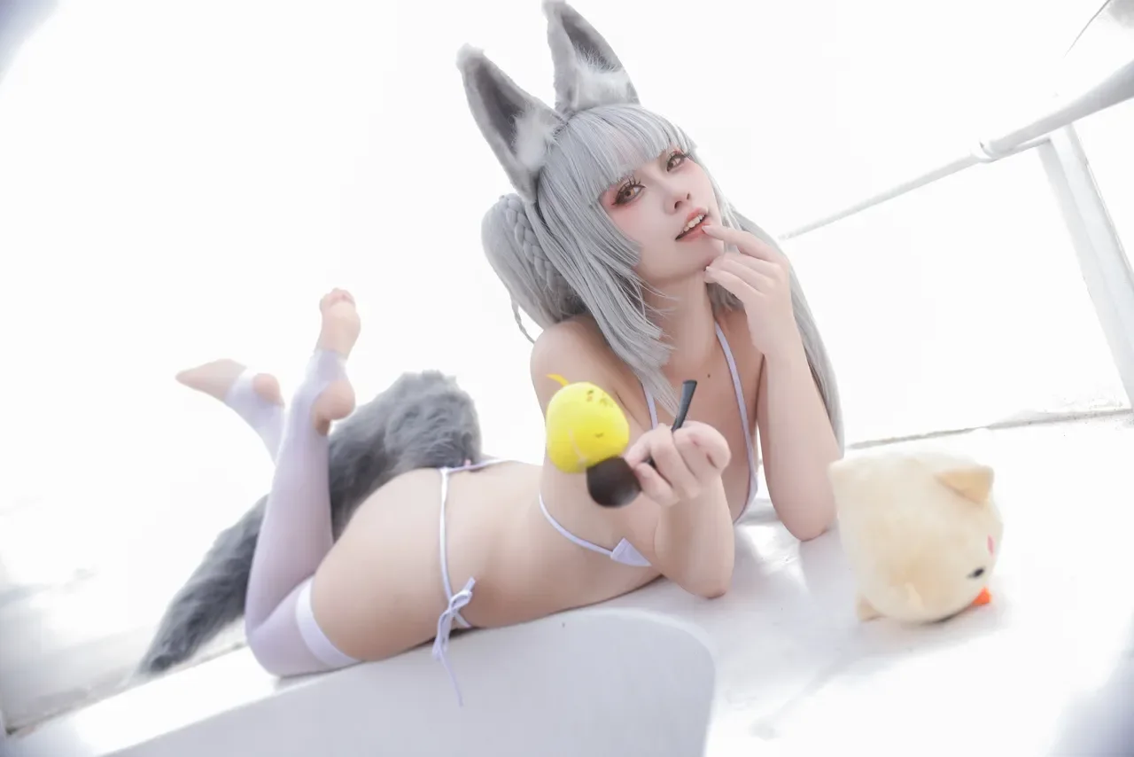 G44不会受伤 碧蓝航线 朝凪 泳装 31P - 第 12 张写真