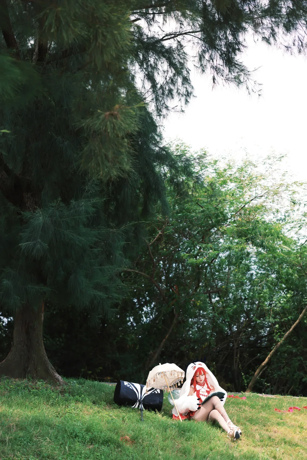 G44不会受伤 CerpriestessBaobhan SithFairy Knight Tristan 25P - 第 1 张写真