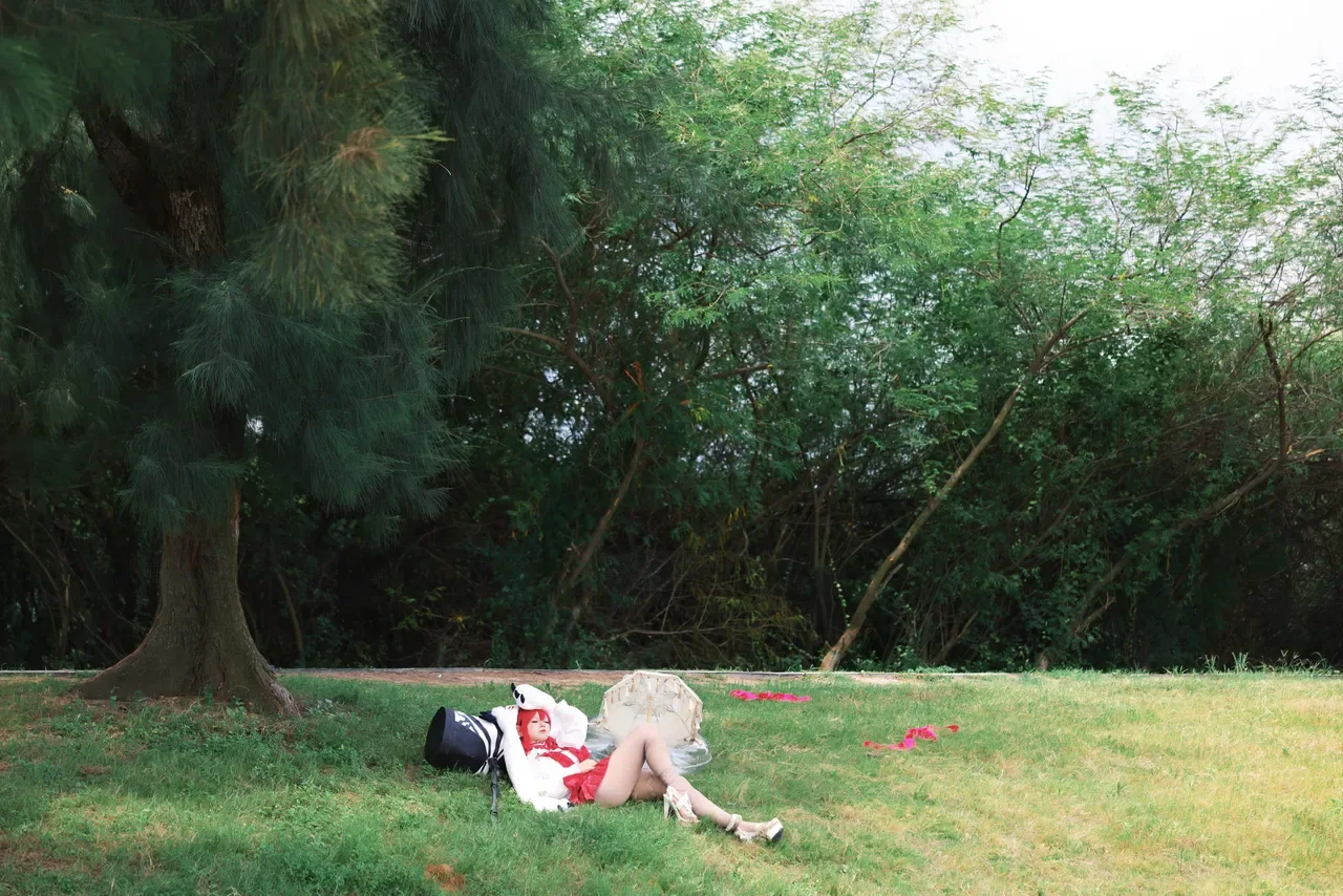 G44不会受伤 CerpriestessBaobhan SithFairy Knight Tristan 25P - 第 2 张写真