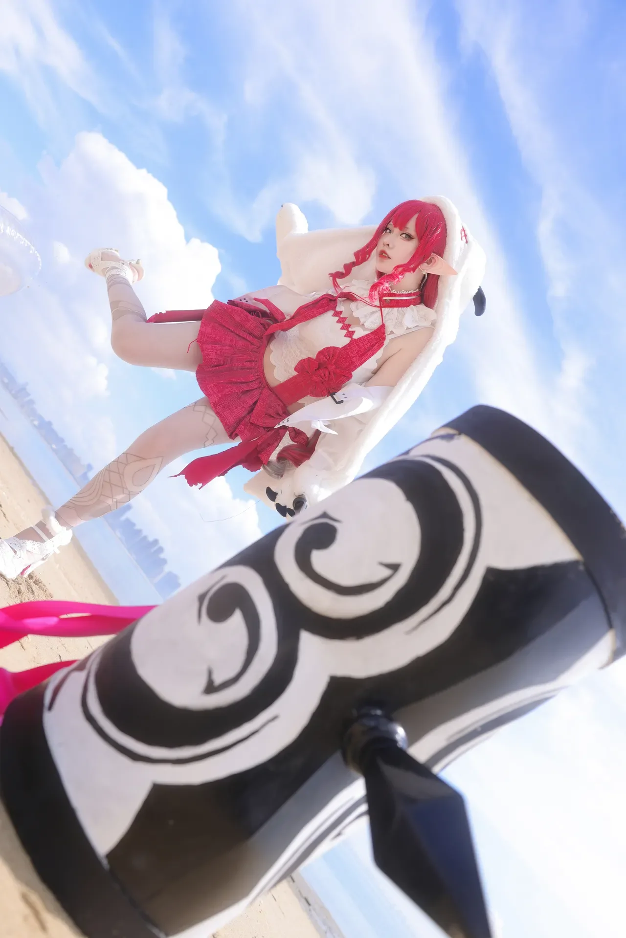 G44不会受伤 CerpriestessBaobhan SithFairy Knight Tristan 25P - 第 7 张写真