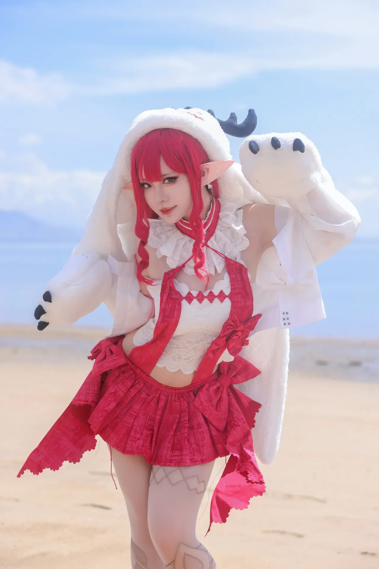 G44不会受伤 CerpriestessBaobhan SithFairy Knight Tristan 25P - 第 8 张写真