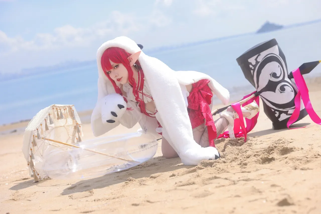 G44不会受伤 CerpriestessBaobhan SithFairy Knight Tristan 25P - 第 9 张写真