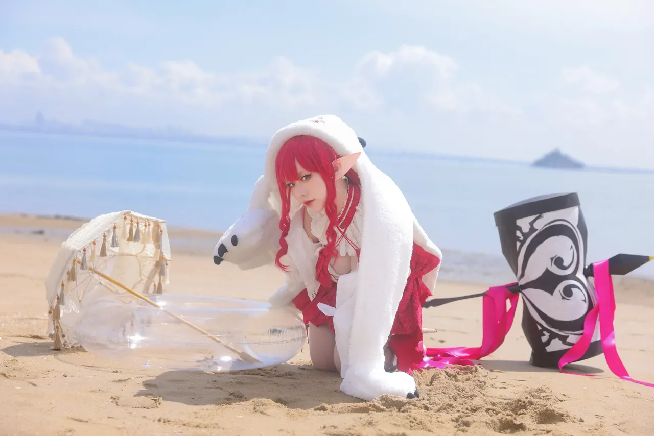 G44不会受伤 CerpriestessBaobhan SithFairy Knight Tristan 25P - 第 10 张写真