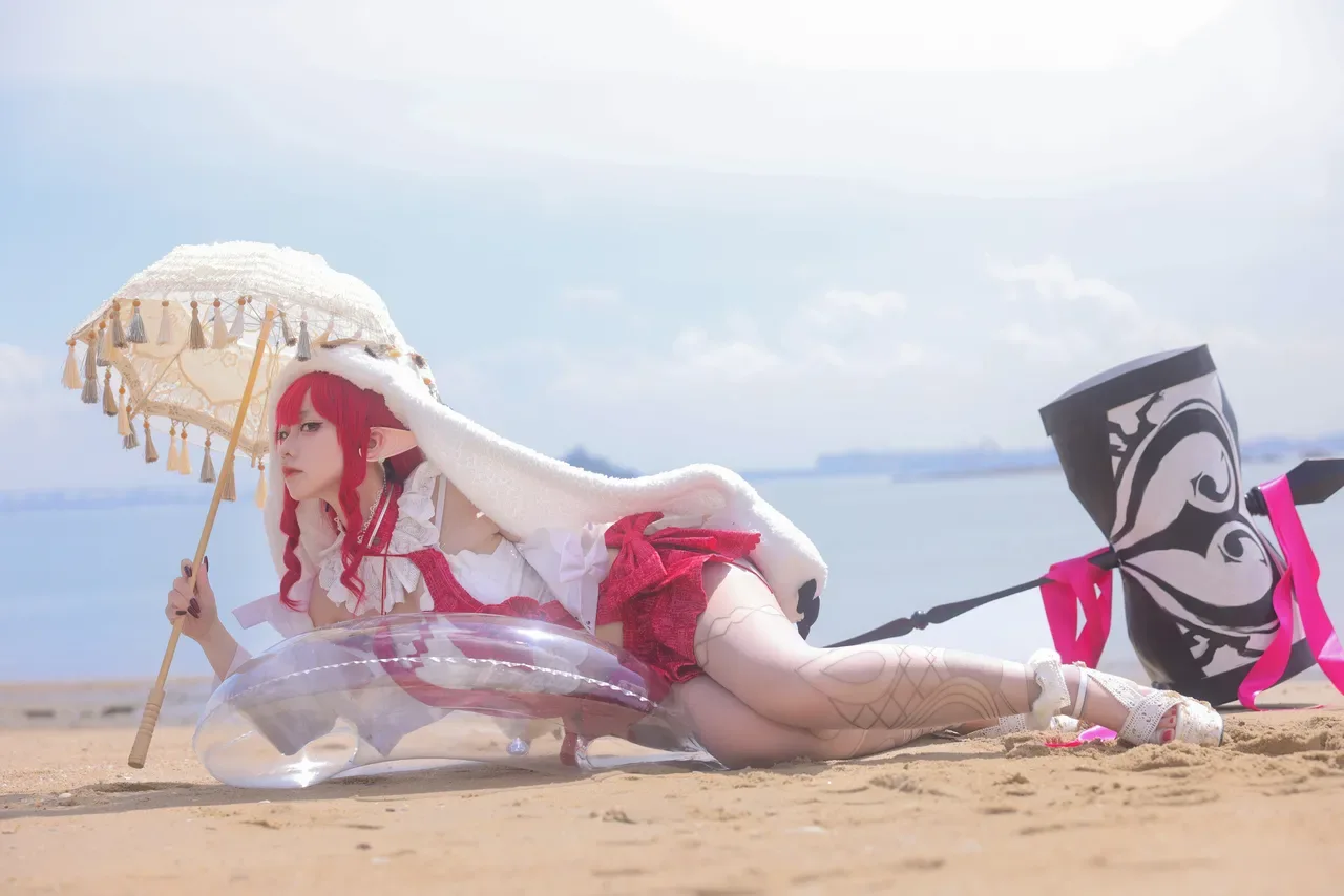 G44不会受伤 CerpriestessBaobhan SithFairy Knight Tristan 25P - 第 13 张写真