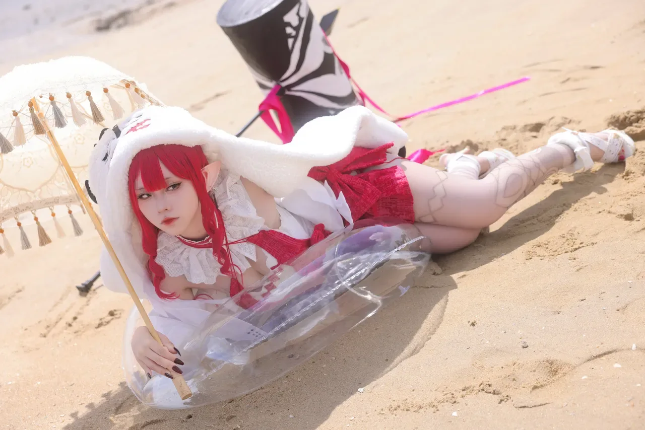 G44不会受伤 CerpriestessBaobhan SithFairy Knight Tristan 25P - 第 14 张写真