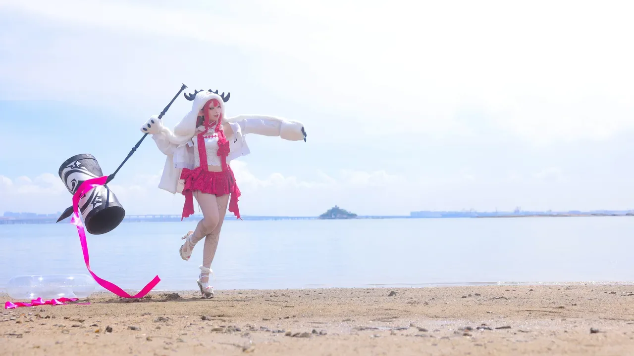 G44不会受伤 CerpriestessBaobhan SithFairy Knight Tristan 25P - 第 17 张写真