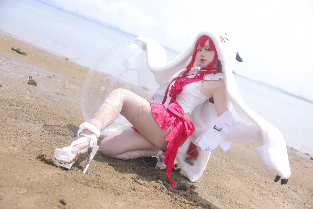 G44不会受伤 CerpriestessBaobhan SithFairy Knight Tristan 25P - 第 22 张写真