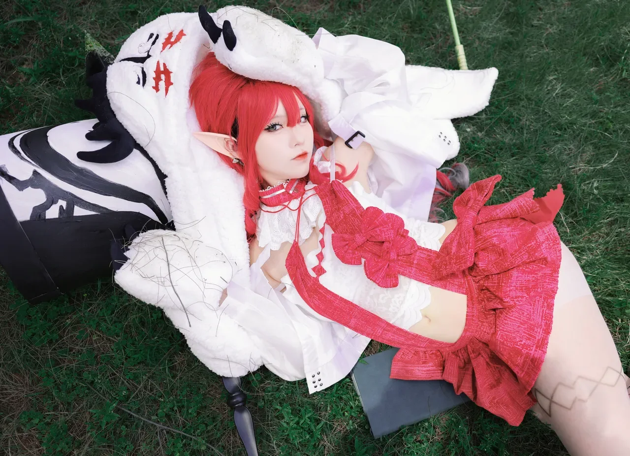 G44不会受伤 CerpriestessBaobhan SithFairy Knight Tristan 25P - 第 25 张写真