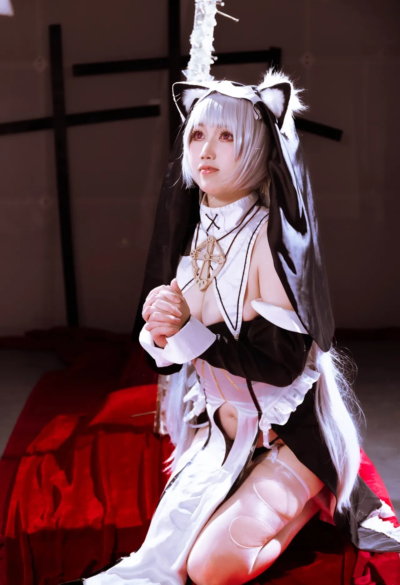 雇頁頁 - 阿尔维纳 修女ver 24P - 第 1 张写真