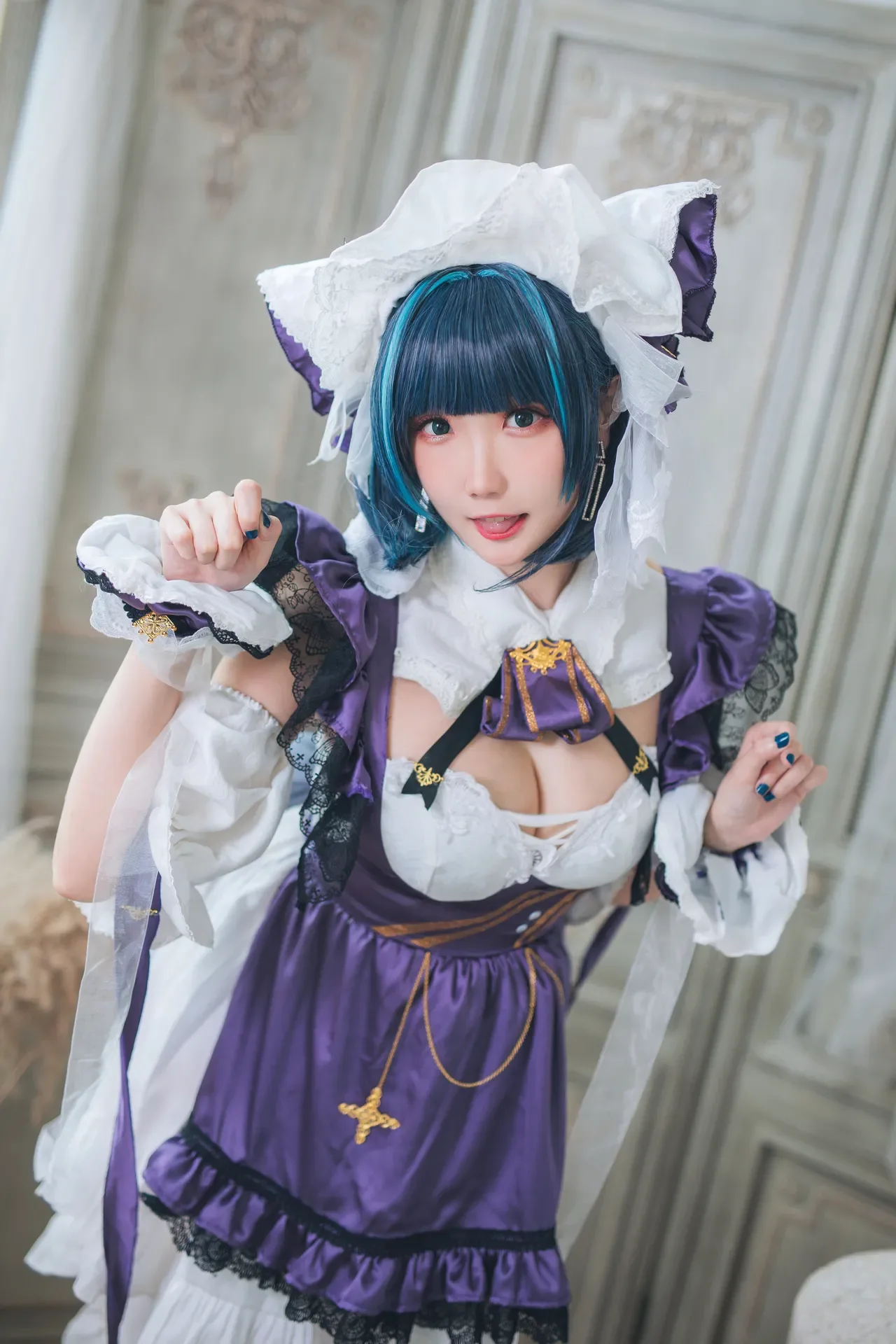 瓜希酱-柴郡 30P - 第 3 张写真