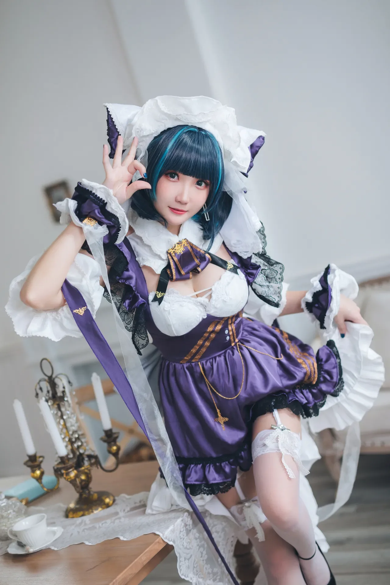 瓜希酱-柴郡 30P - 第 10 张写真