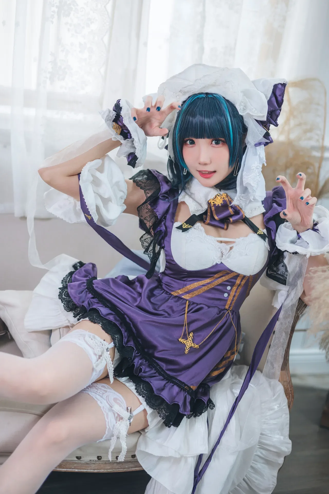 瓜希酱-柴郡 30P - 第 12 张写真