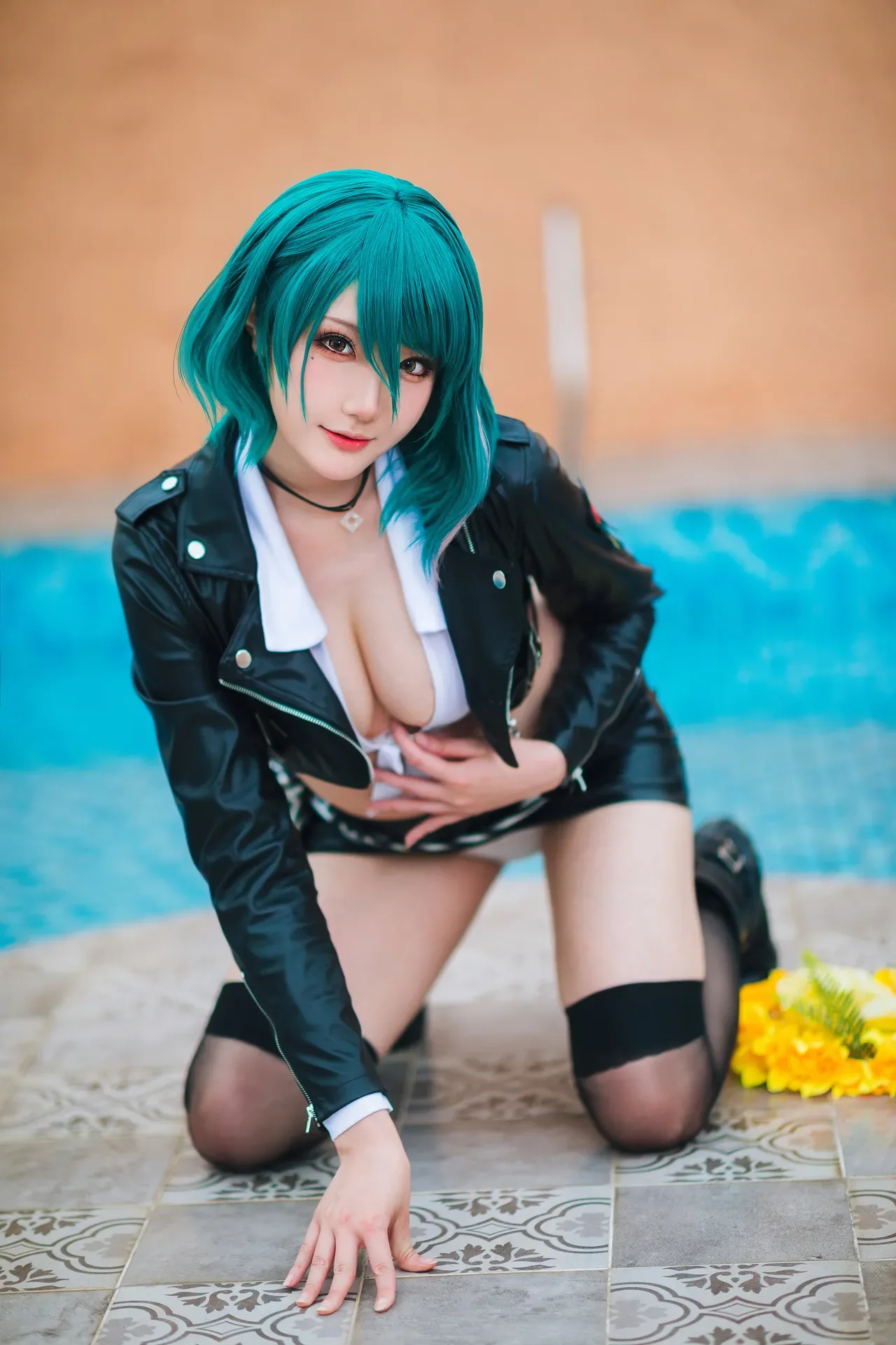 瓜希酱 环 DOA 20P - 第 12 张写真