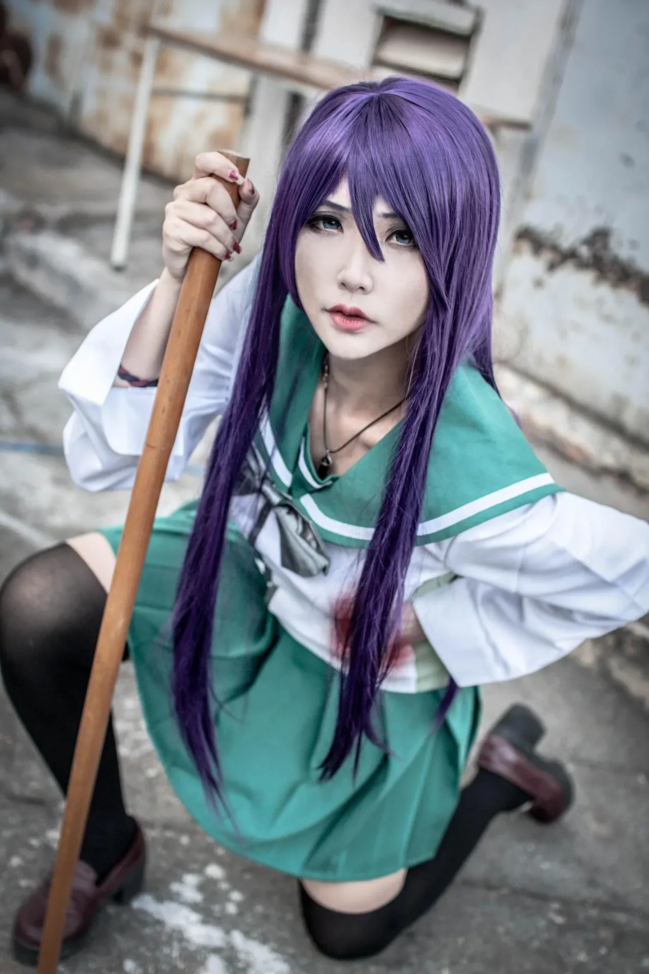 Hana Bunny - Saeko Busujima 12P - 第 9 张写真