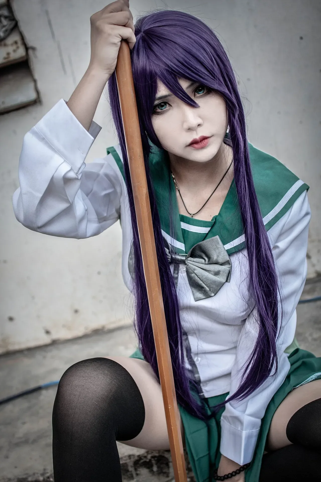 Hana Bunny - Saeko Busujima 12P - 第 12 张写真