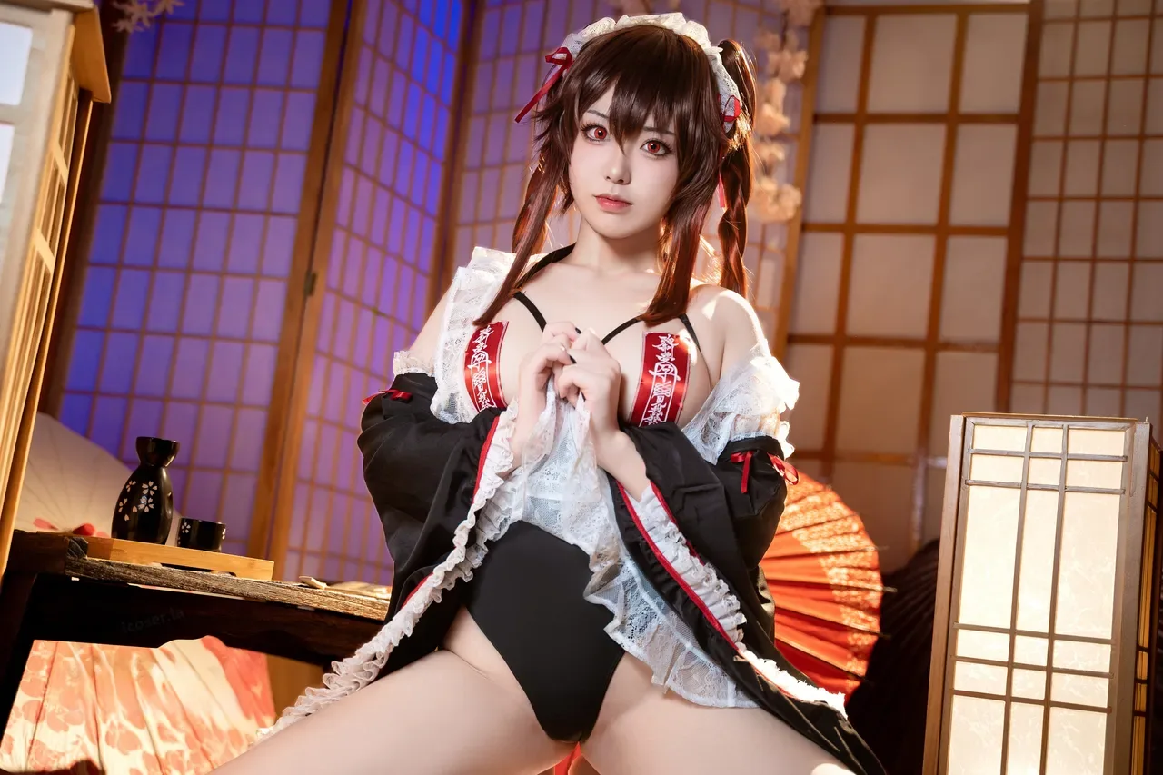 虎森森 - 原神 胡桃 51P - 第 18 张写真