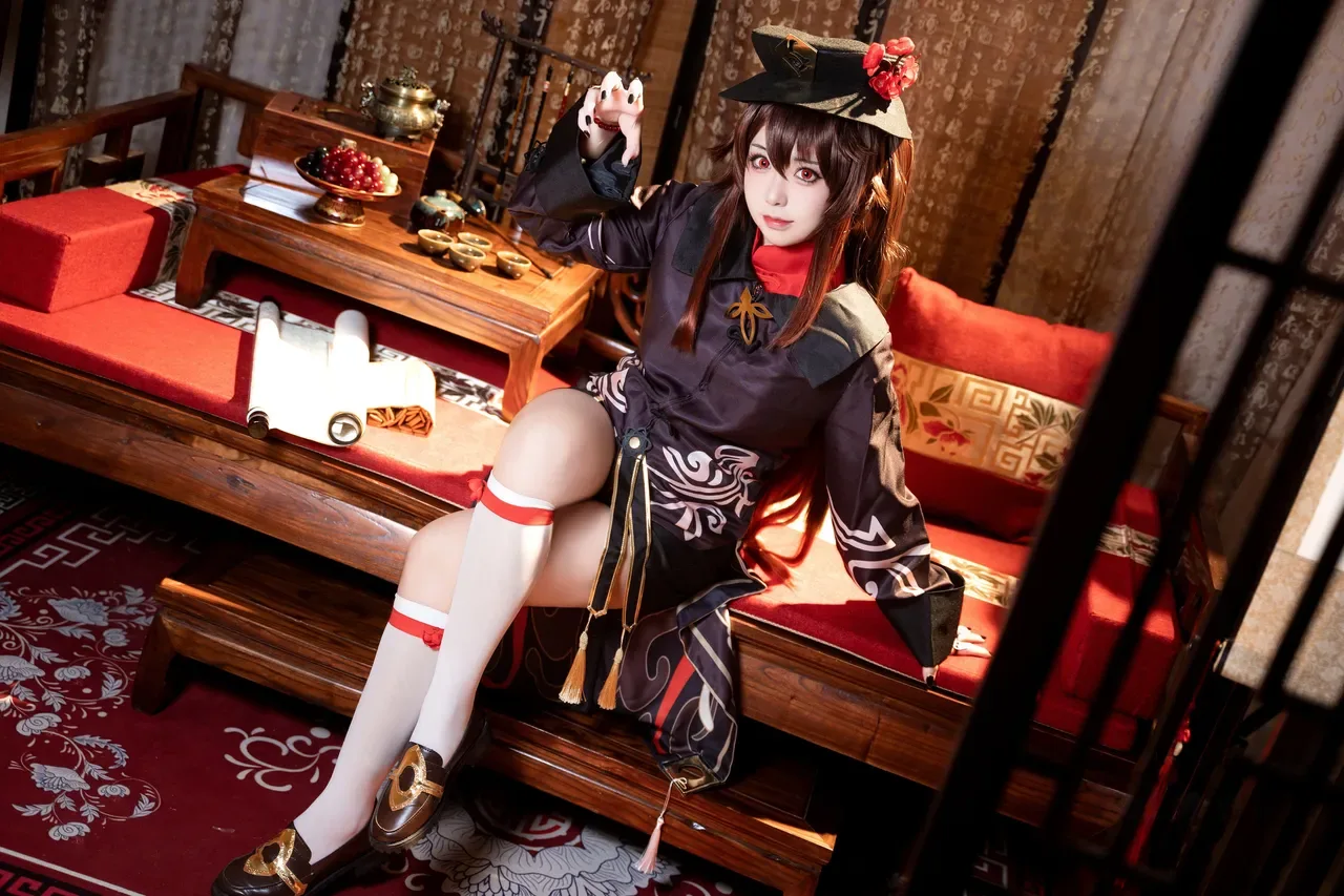 虎森森 - 原神 胡桃 51P - 第 19 张写真