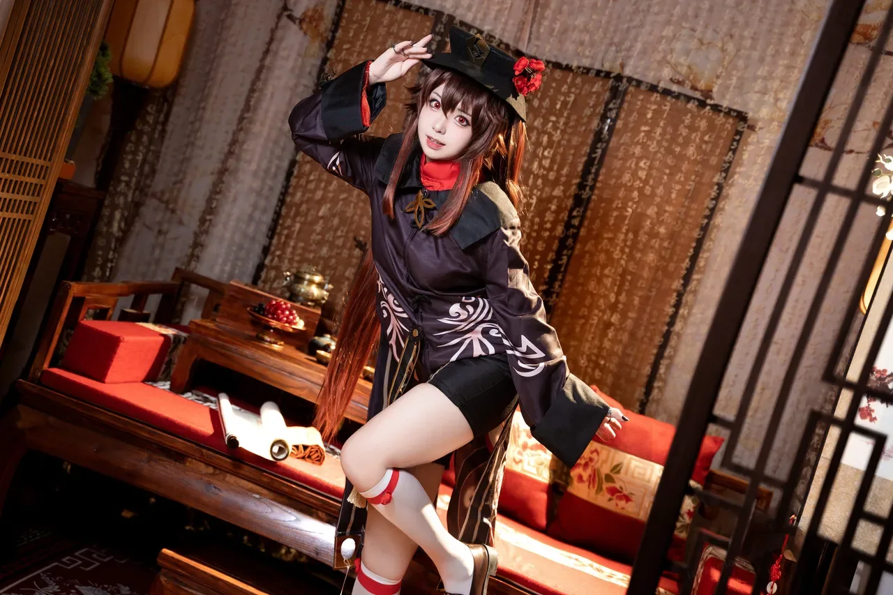 虎森森 - 原神 胡桃 51P - 第 22 张写真