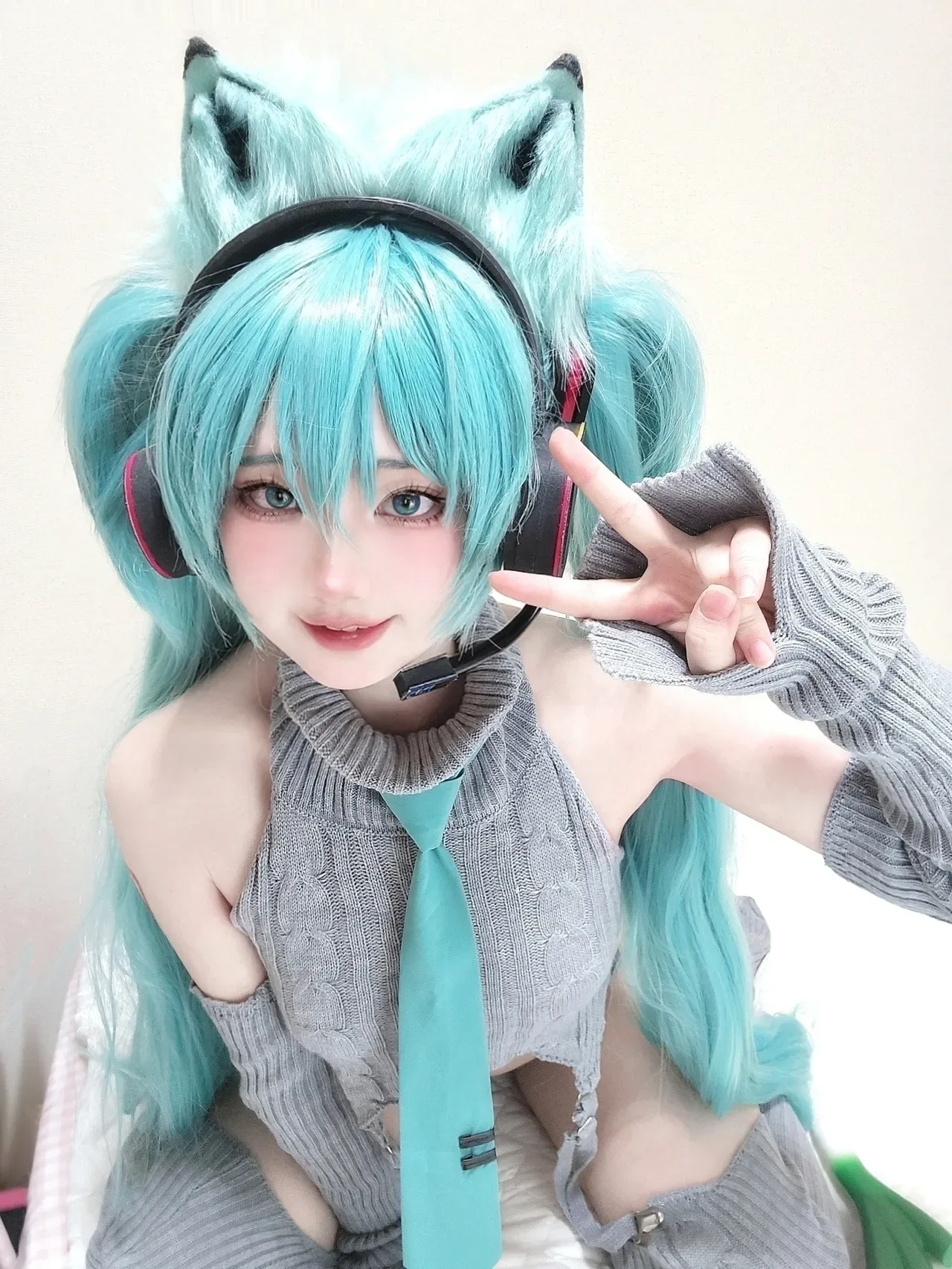 キツネ - Wolf Miku 20P - 第 4 张写真