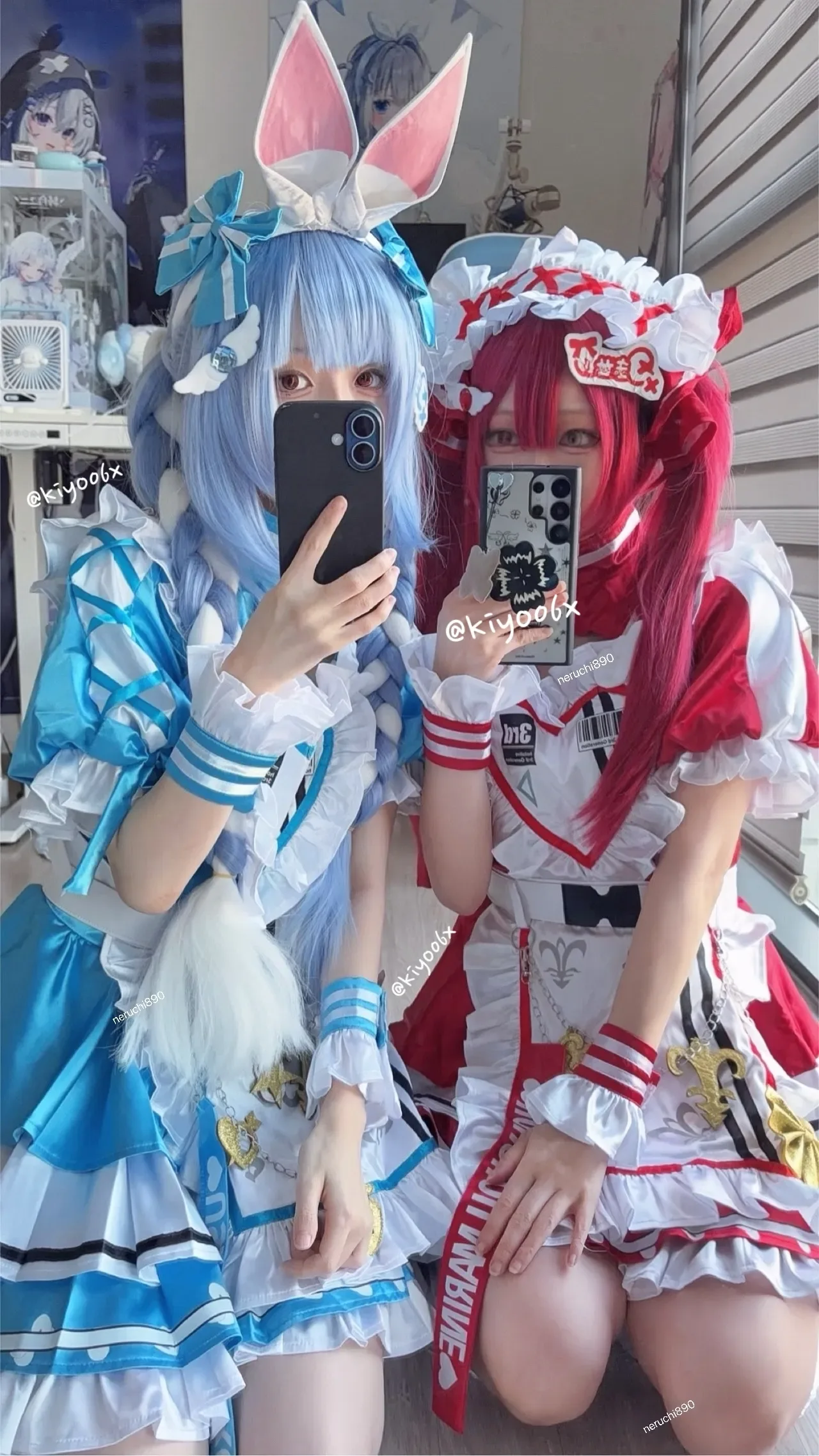Kiyo - Pekora & Marine 38P - 第 9 张写真