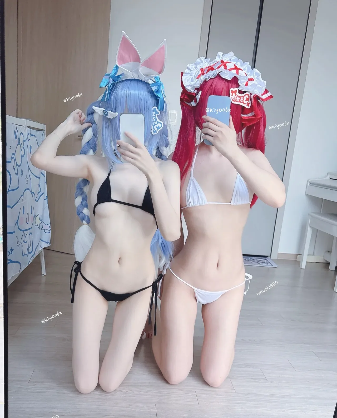 Kiyo - Pekora & Marine 38P - 第 15 张写真