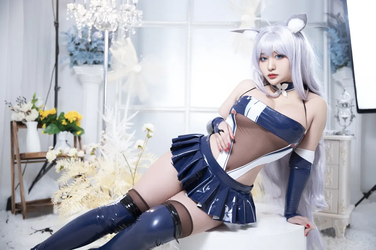 洛璃 LoLiSAMA - 碧蓝航线 信浓 赛车 61P - 第 25 张写真