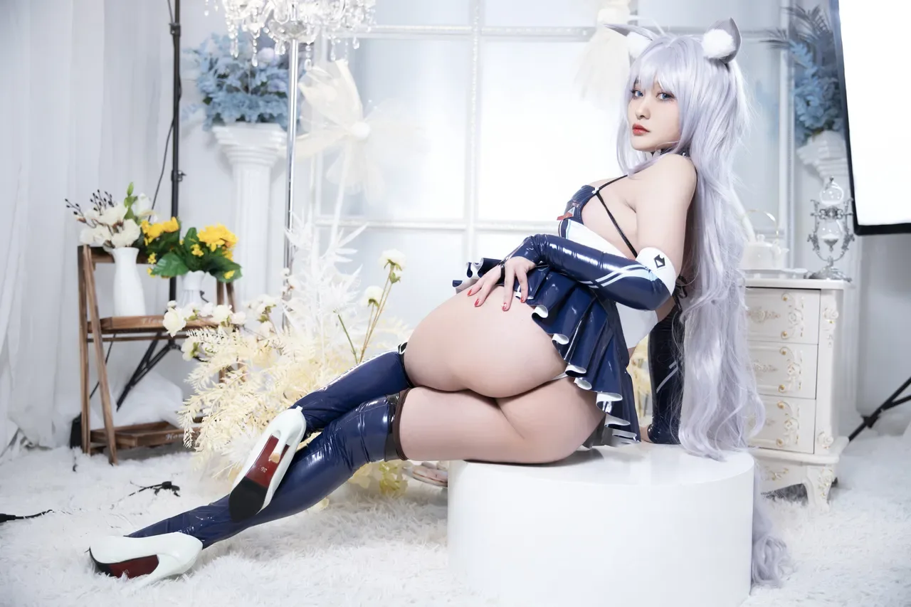 洛璃 LoLiSAMA - 碧蓝航线 信浓 赛车 61P - 第 33 张写真