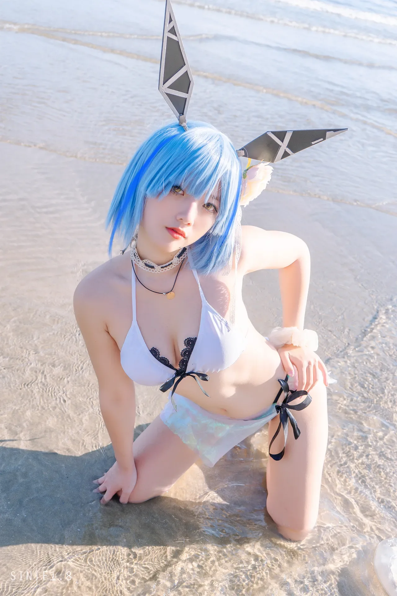 Messie Huang - Gascogne swimsuit 20P - 第 2 张写真
