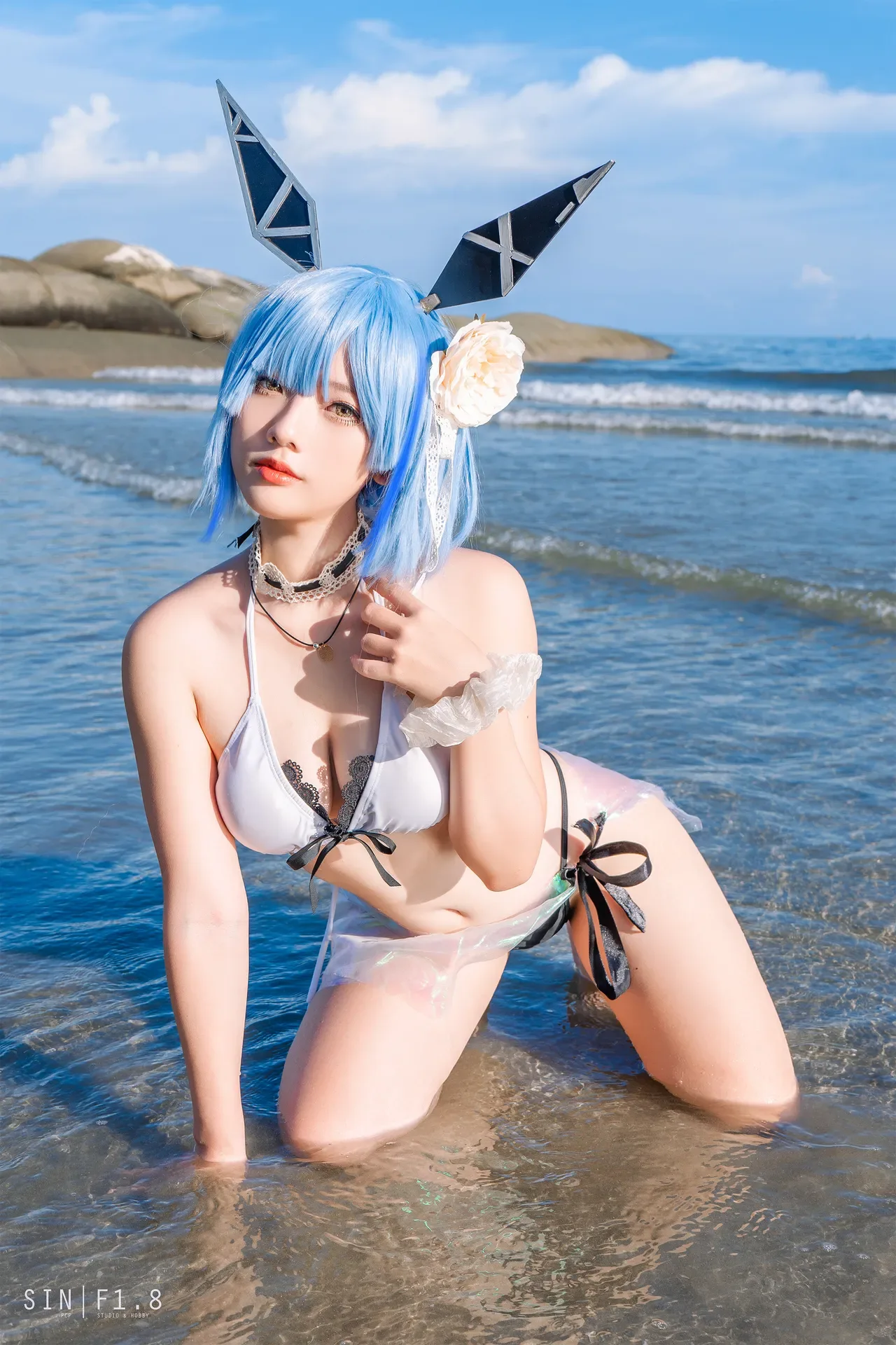 Messie Huang - Gascogne swimsuit 20P - 第 4 张写真