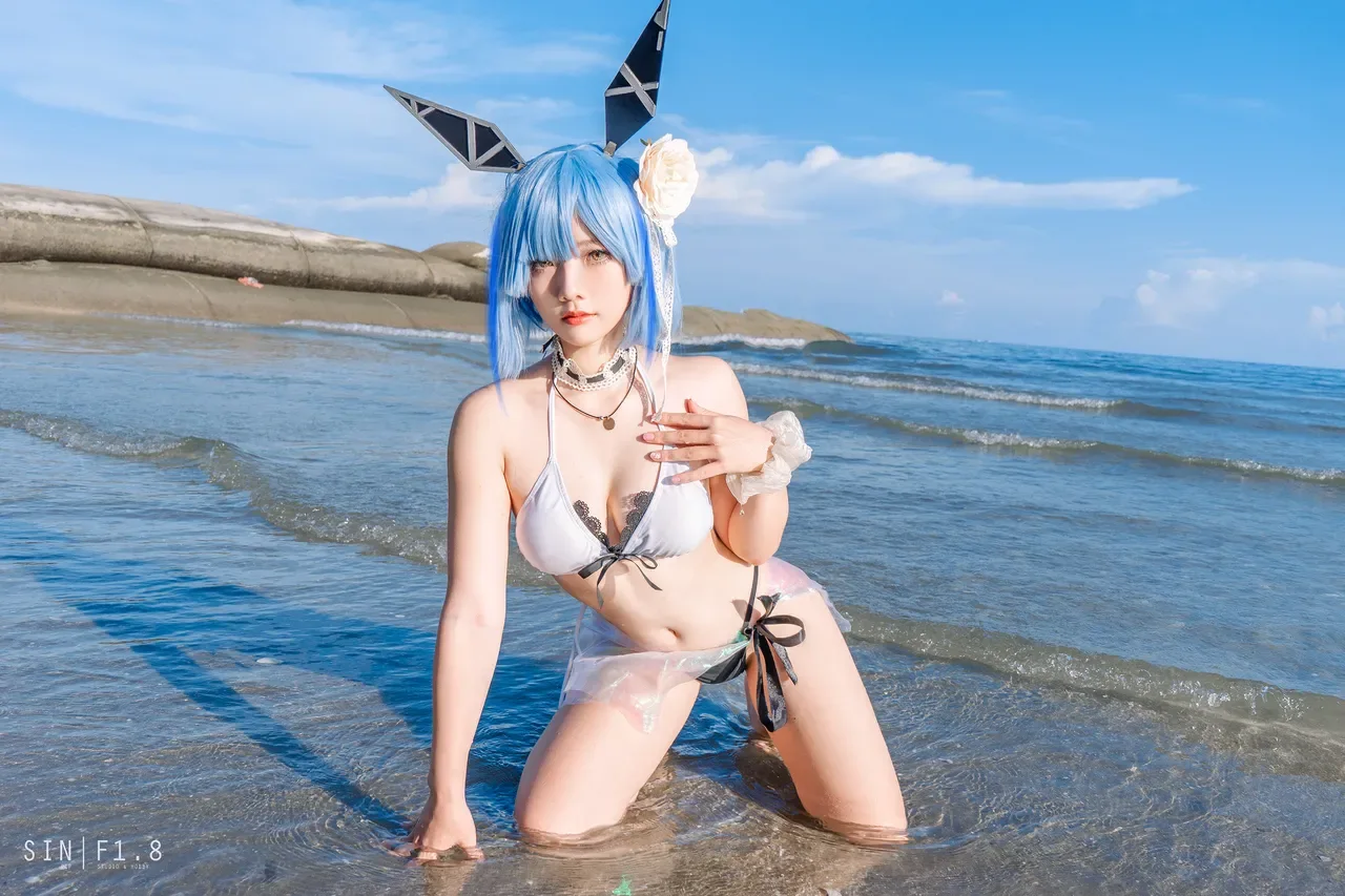 Messie Huang - Gascogne swimsuit 20P - 第 5 张写真