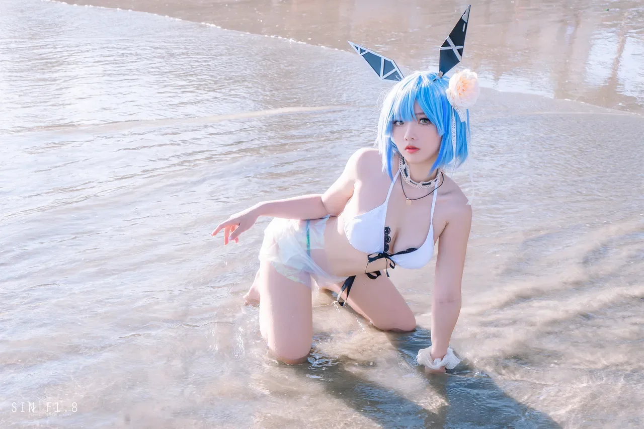 Messie Huang - Gascogne swimsuit 20P - 第 6 张写真