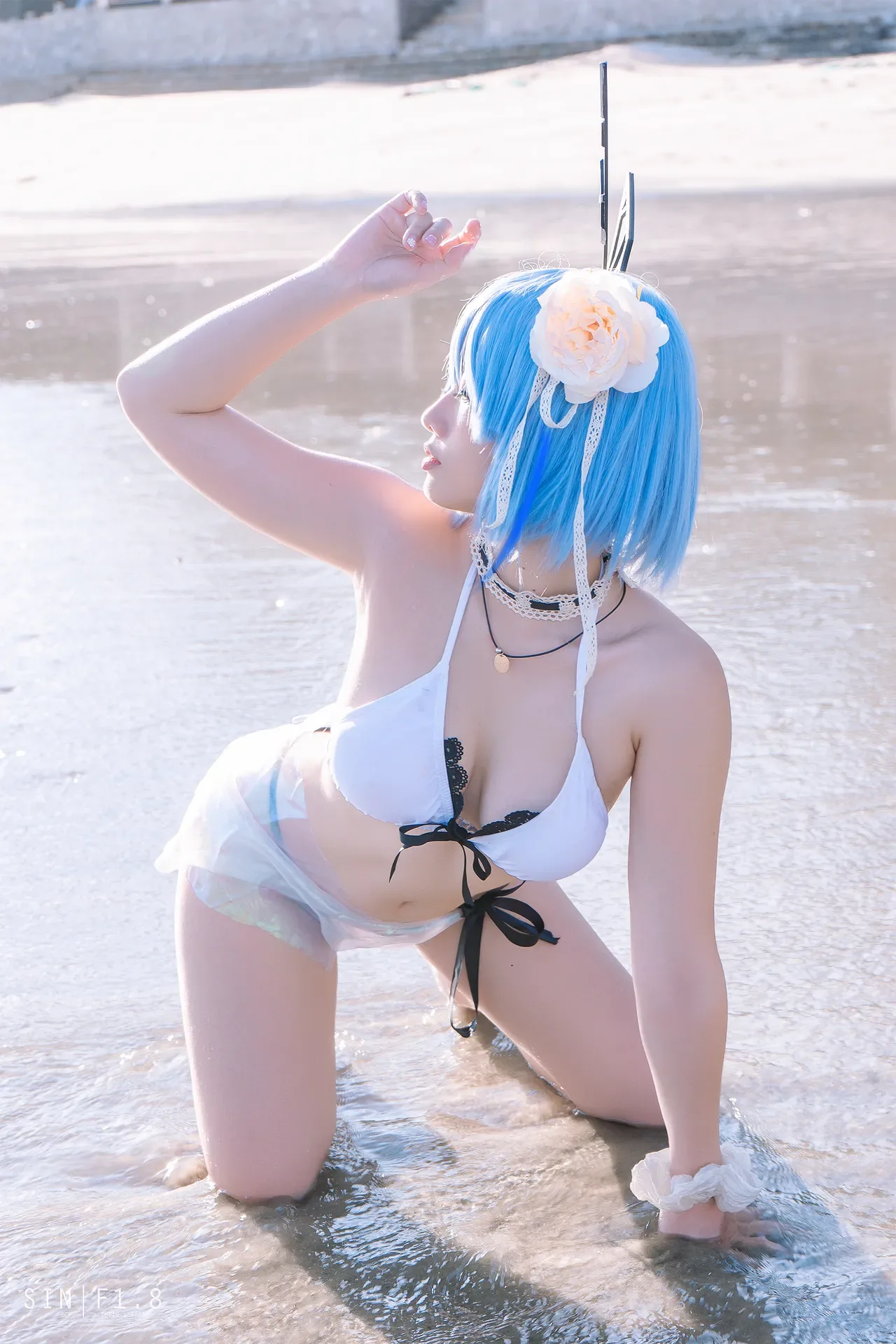 Messie Huang - Gascogne swimsuit 20P - 第 7 张写真