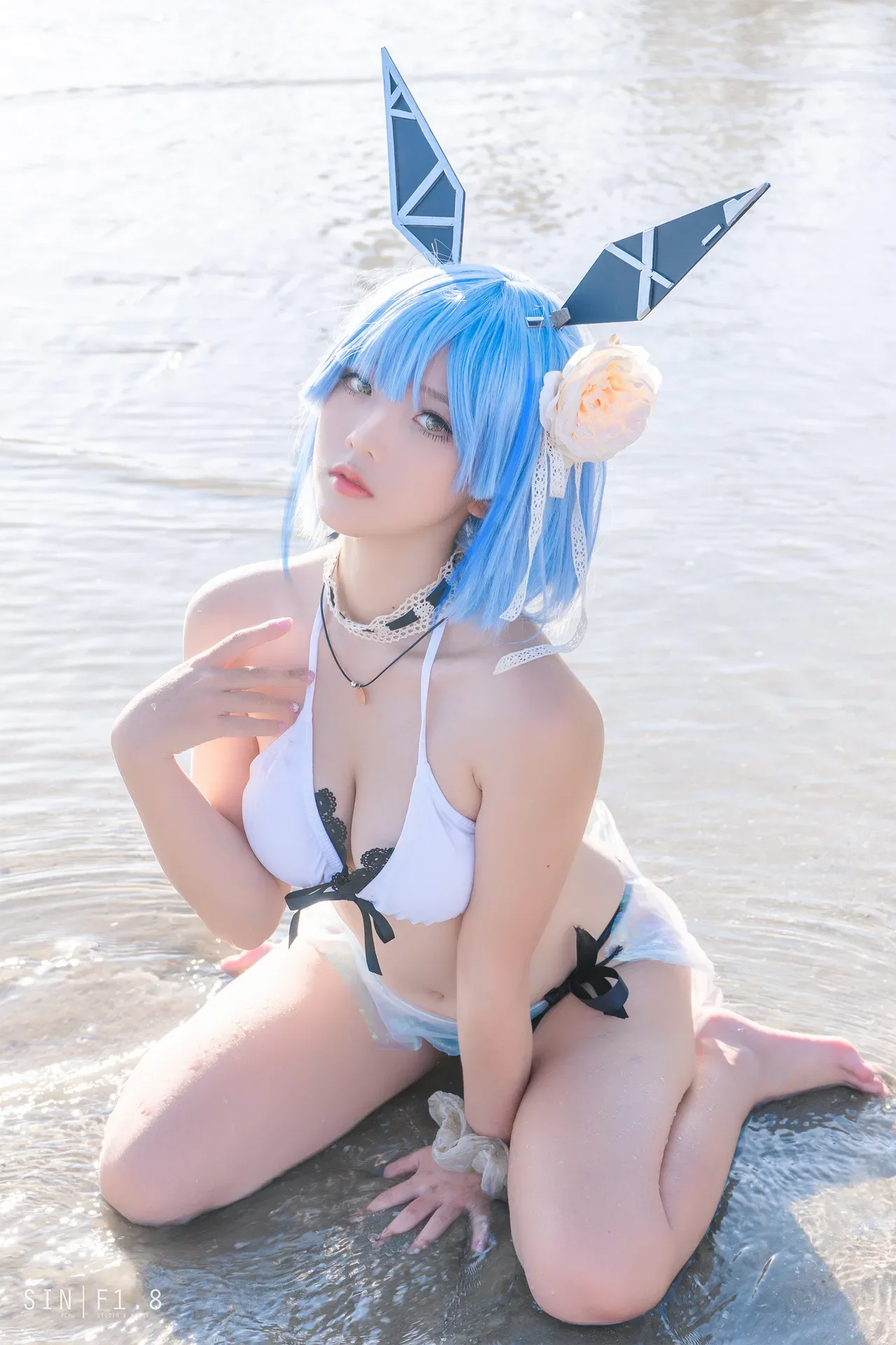 Messie Huang - Gascogne swimsuit 20P - 第 9 张写真