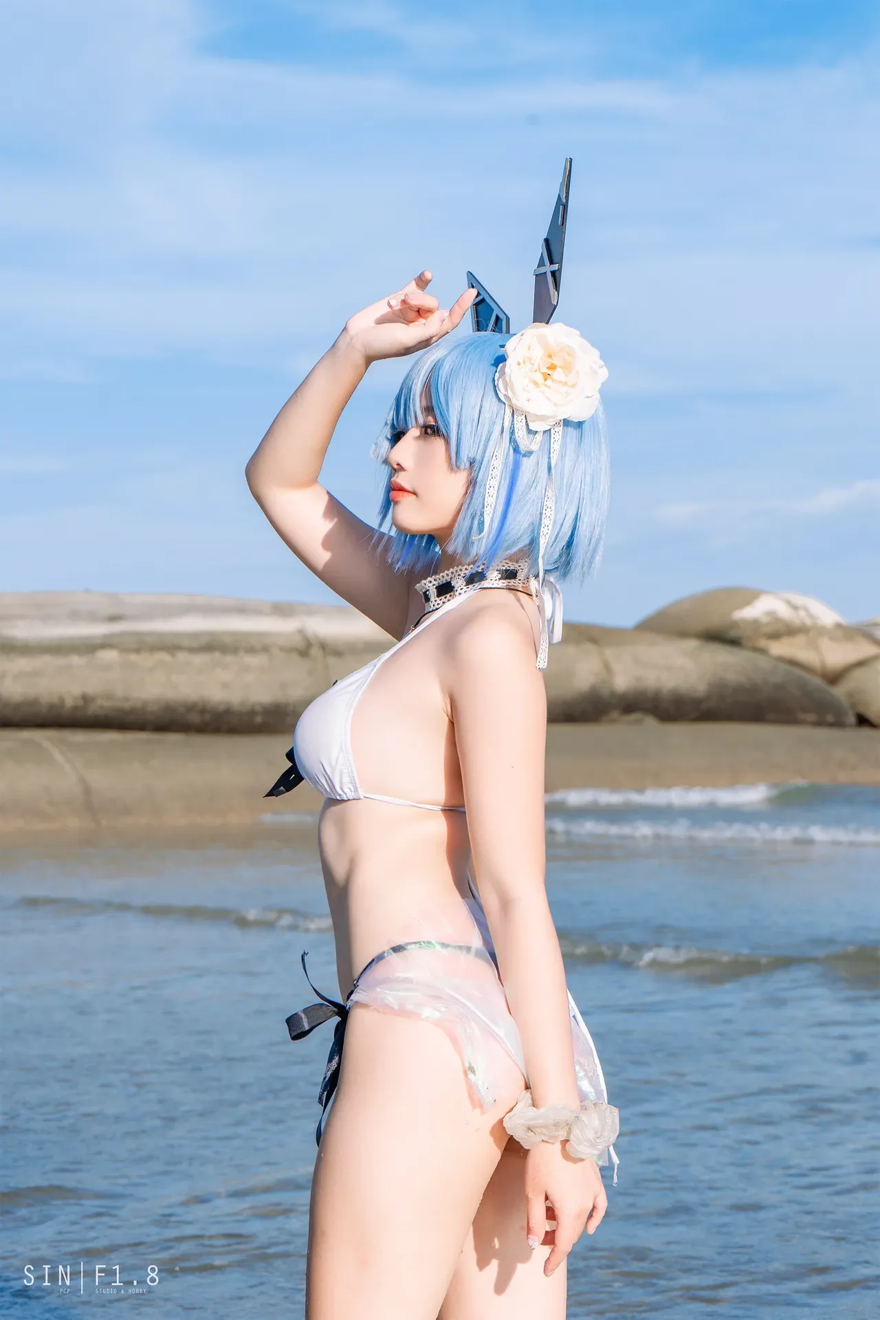 Messie Huang - Gascogne swimsuit 20P - 第 12 张写真
