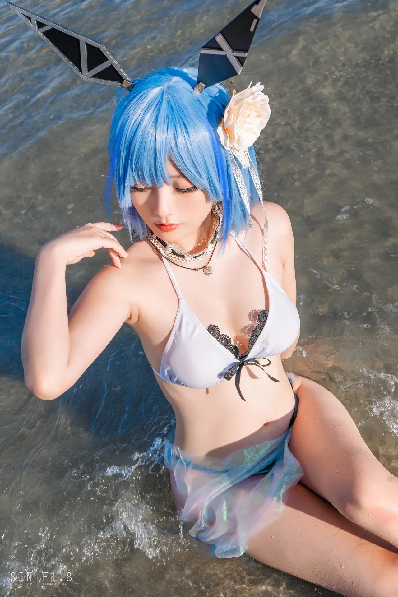 Messie Huang - Gascogne swimsuit 20P - 第 15 张写真