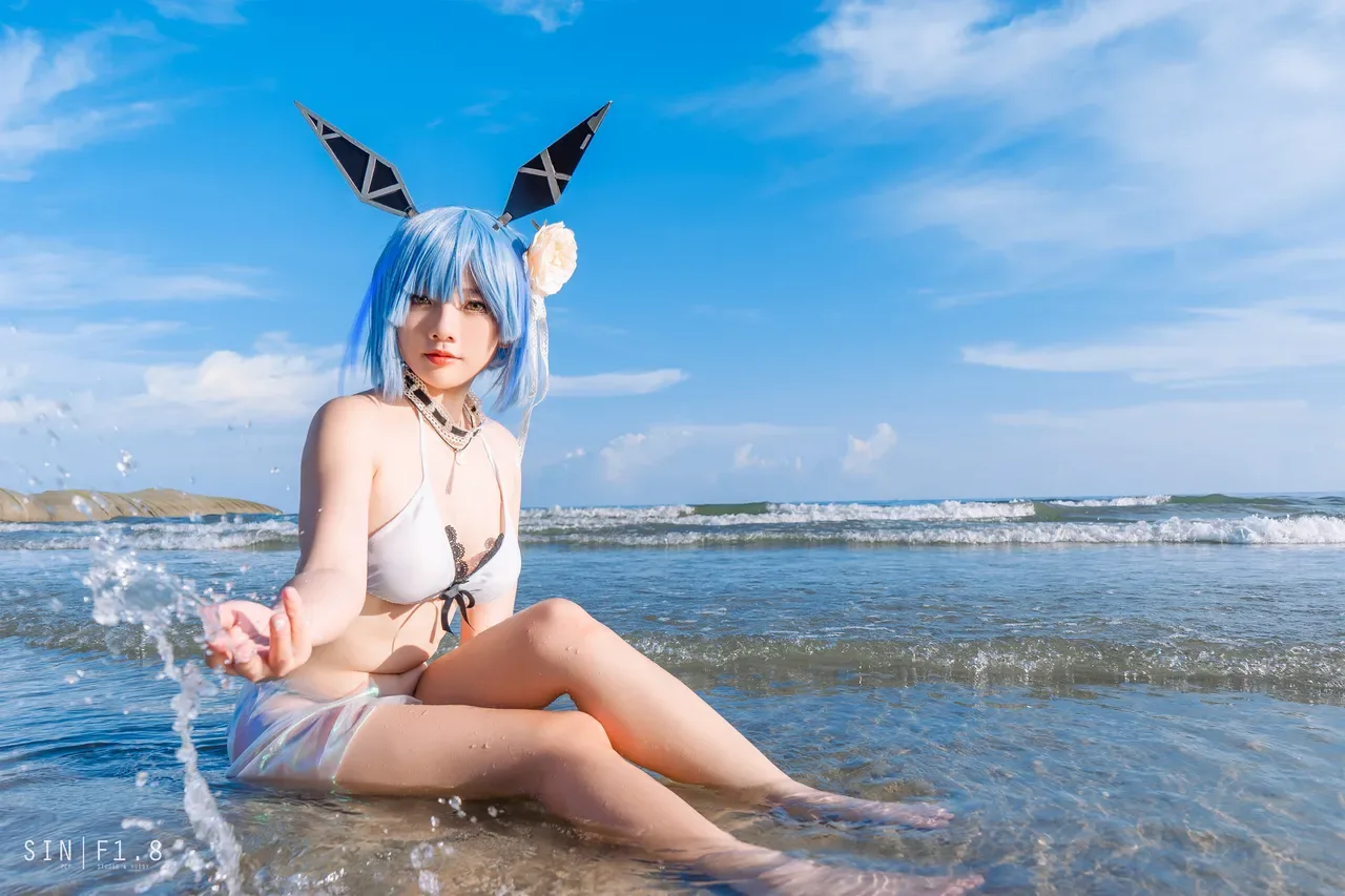 Messie Huang - Gascogne swimsuit 20P - 第 18 张写真