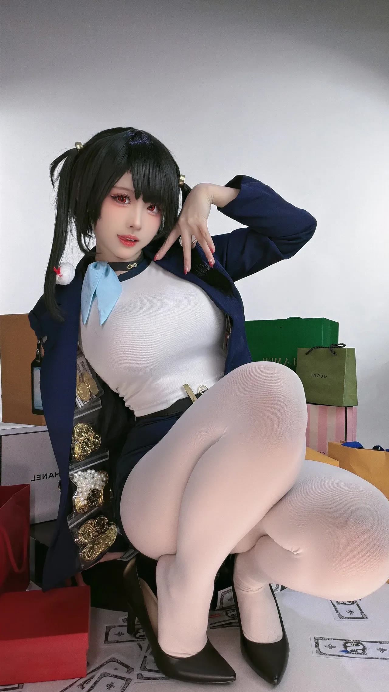 Miko酱ww - 胜利女神：妮姬 索拉 16P - 第 2 张写真