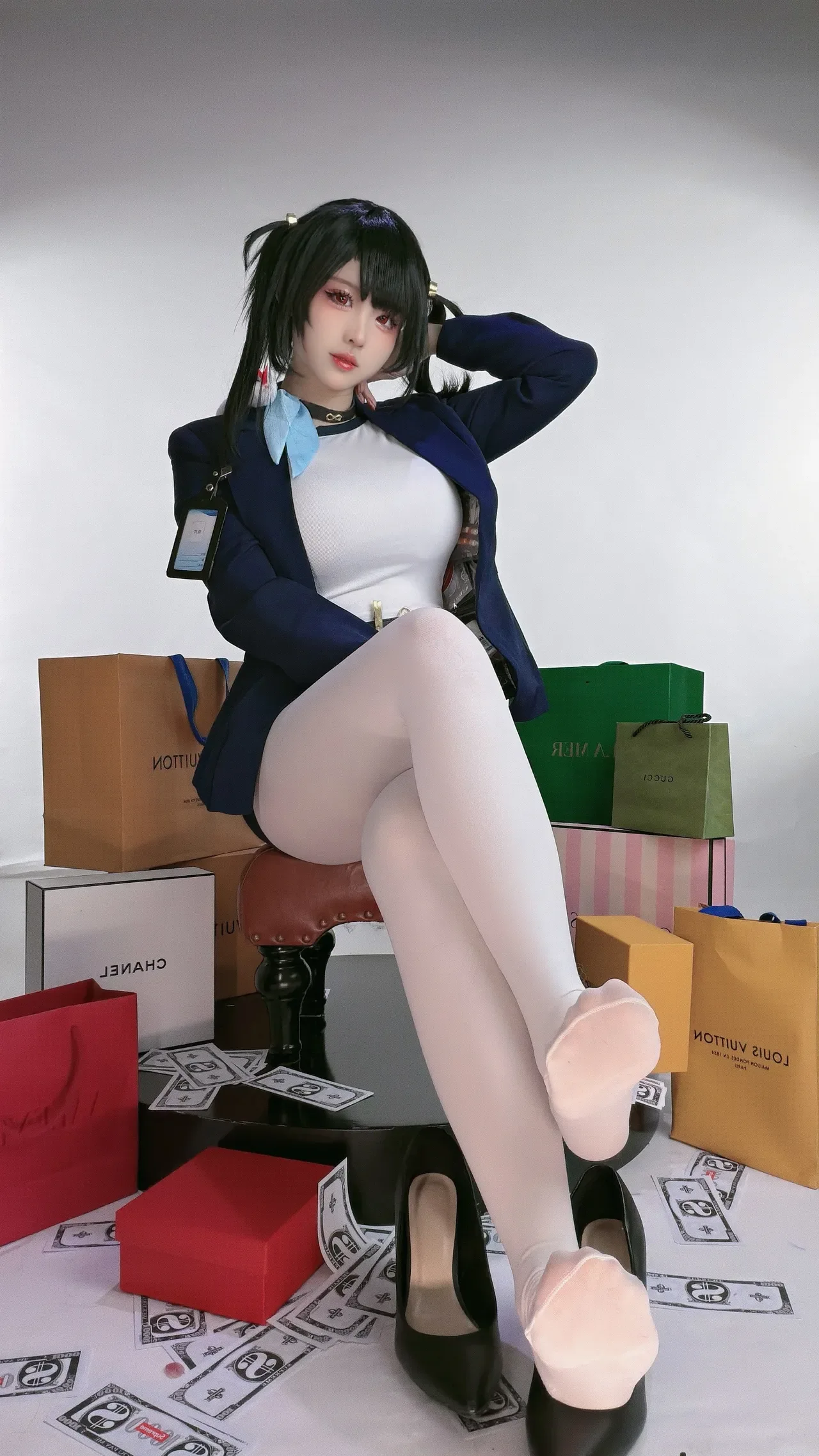 Miko酱ww - 胜利女神：妮姬 索拉 16P - 第 3 张写真