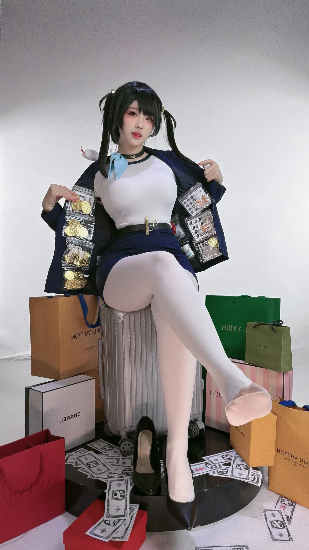 Miko酱ww - 胜利女神：妮姬 索拉 16P - 第 5 张写真
