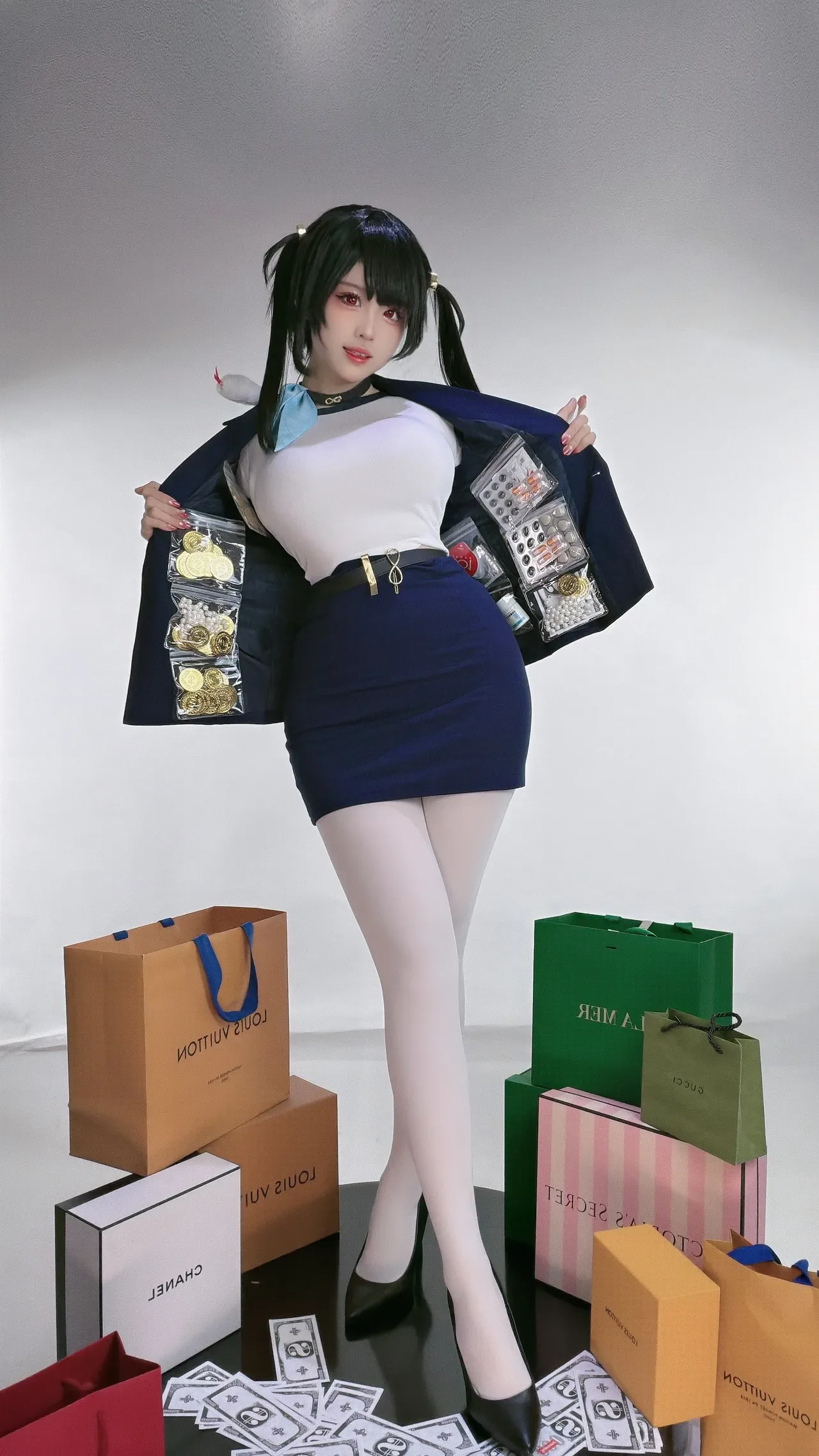 Miko酱ww - 胜利女神：妮姬 索拉 16P - 第 8 张写真