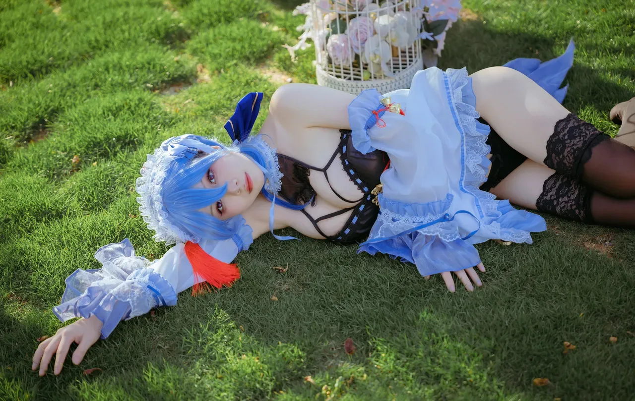 末夜787 - 原神 甘雨 同人女仆 15P - 第 1 张写真