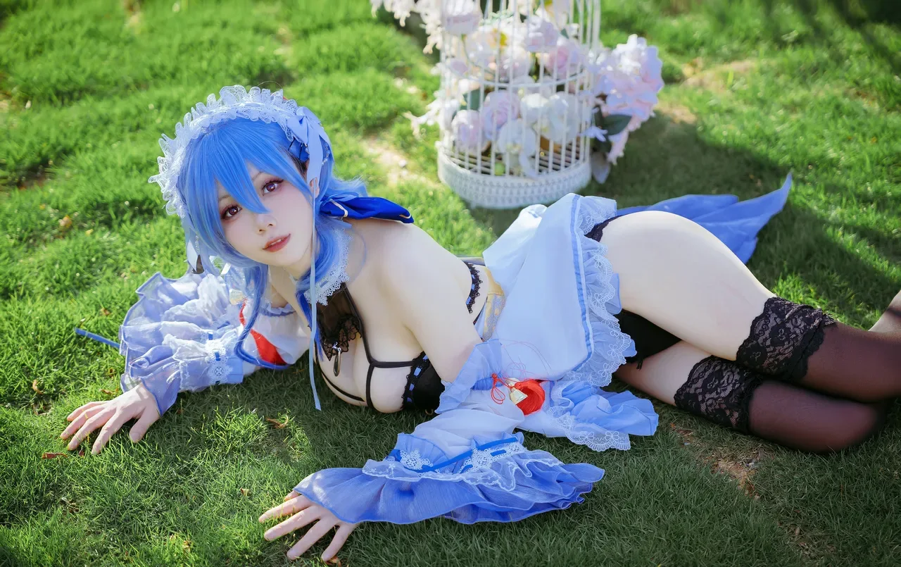 末夜787 - 原神 甘雨 同人女仆 15P - 第 6 张写真
