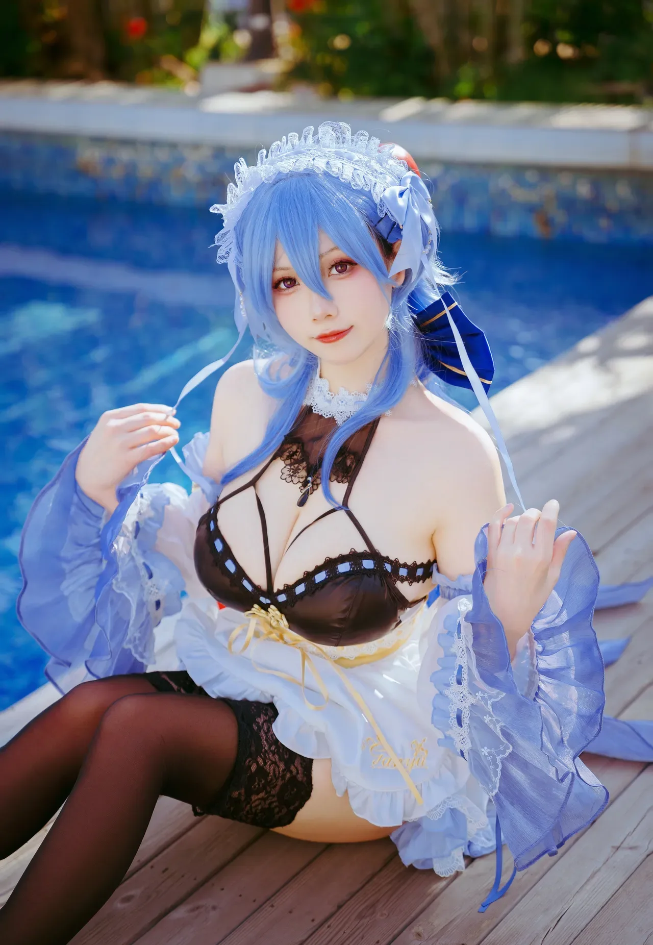末夜787 - 原神 甘雨 同人女仆 15P - 第 15 张写真