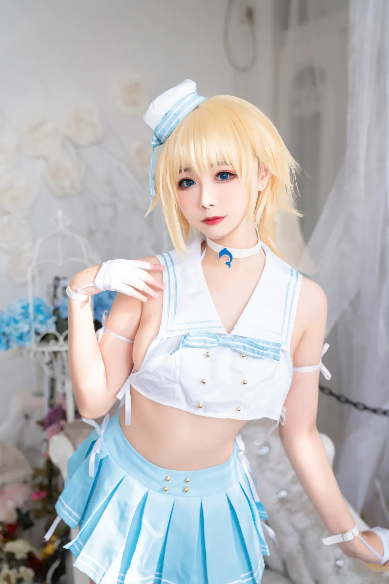 Momoko葵葵  & 瓜希酱 - 黑白贞德 礼装「神秘宝藏」 (FATE) 60P - 第 41 张写真