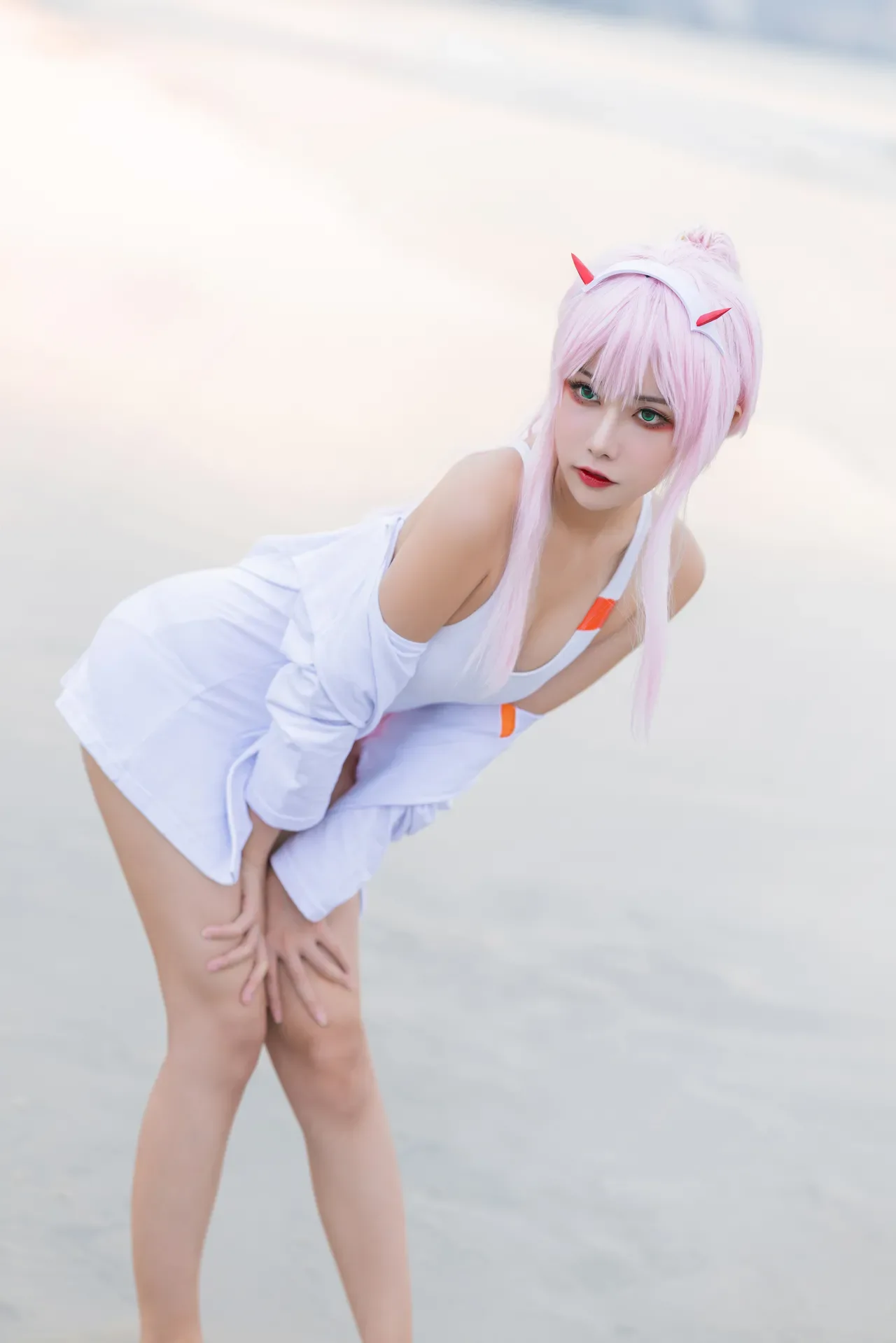 Momoko葵葵DARLING in the FRANXX 02 泳装 兔女郎&花嫁 61P - 第 1 张写真