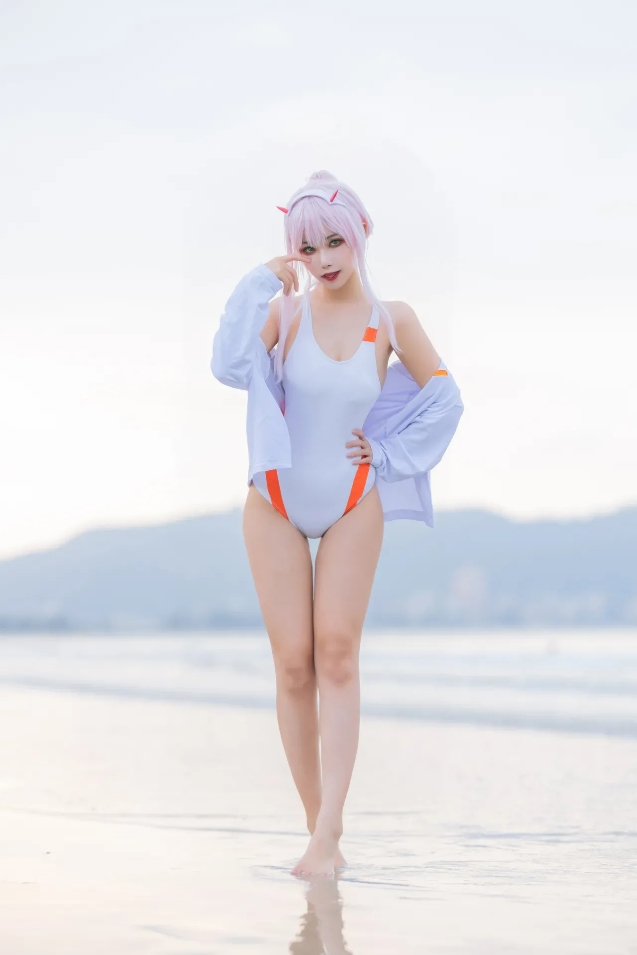 Momoko葵葵DARLING in the FRANXX 02 泳装 兔女郎&花嫁 61P - 第 3 张写真