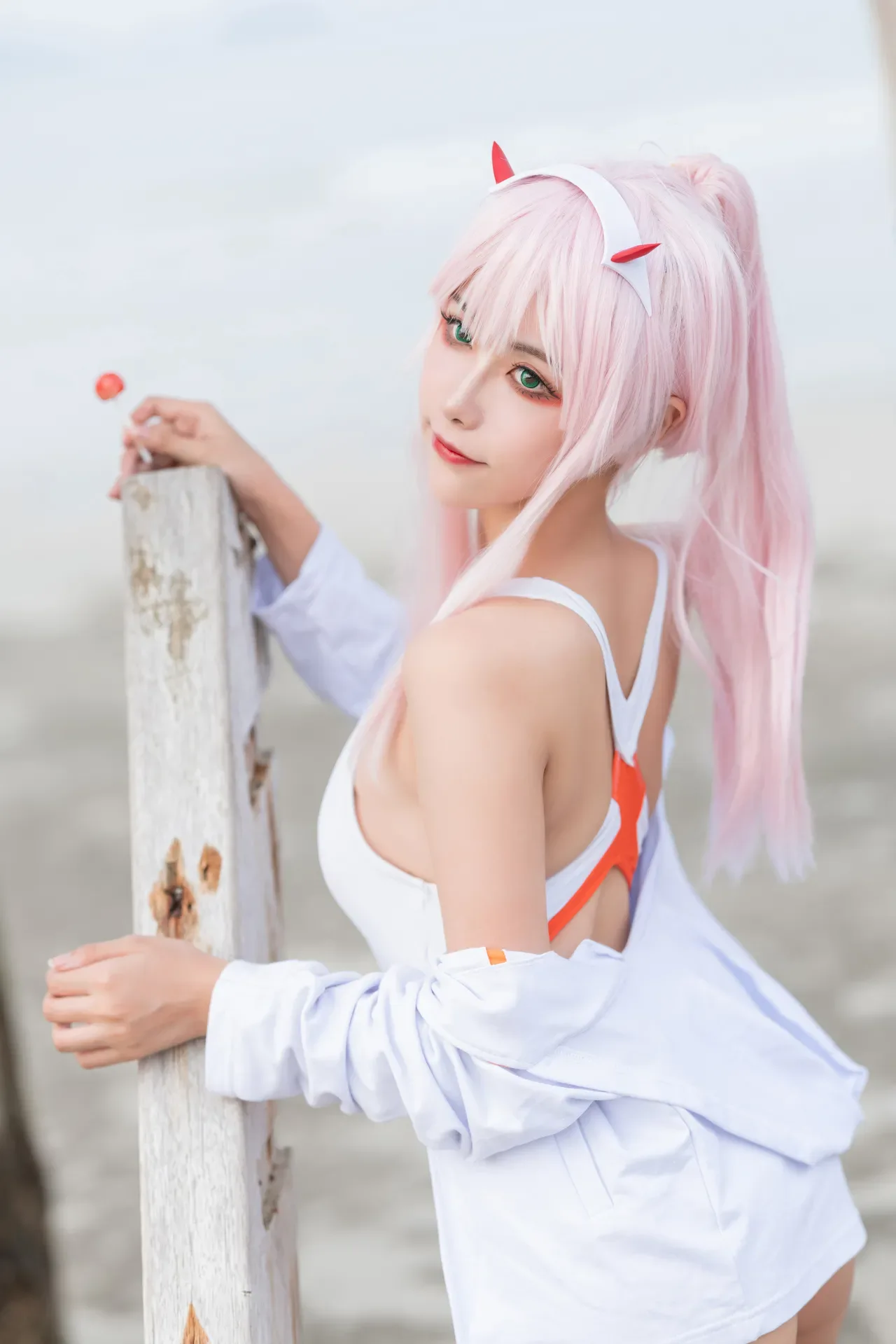 Momoko葵葵DARLING in the FRANXX 02 泳装 兔女郎&花嫁 61P - 第 9 张写真