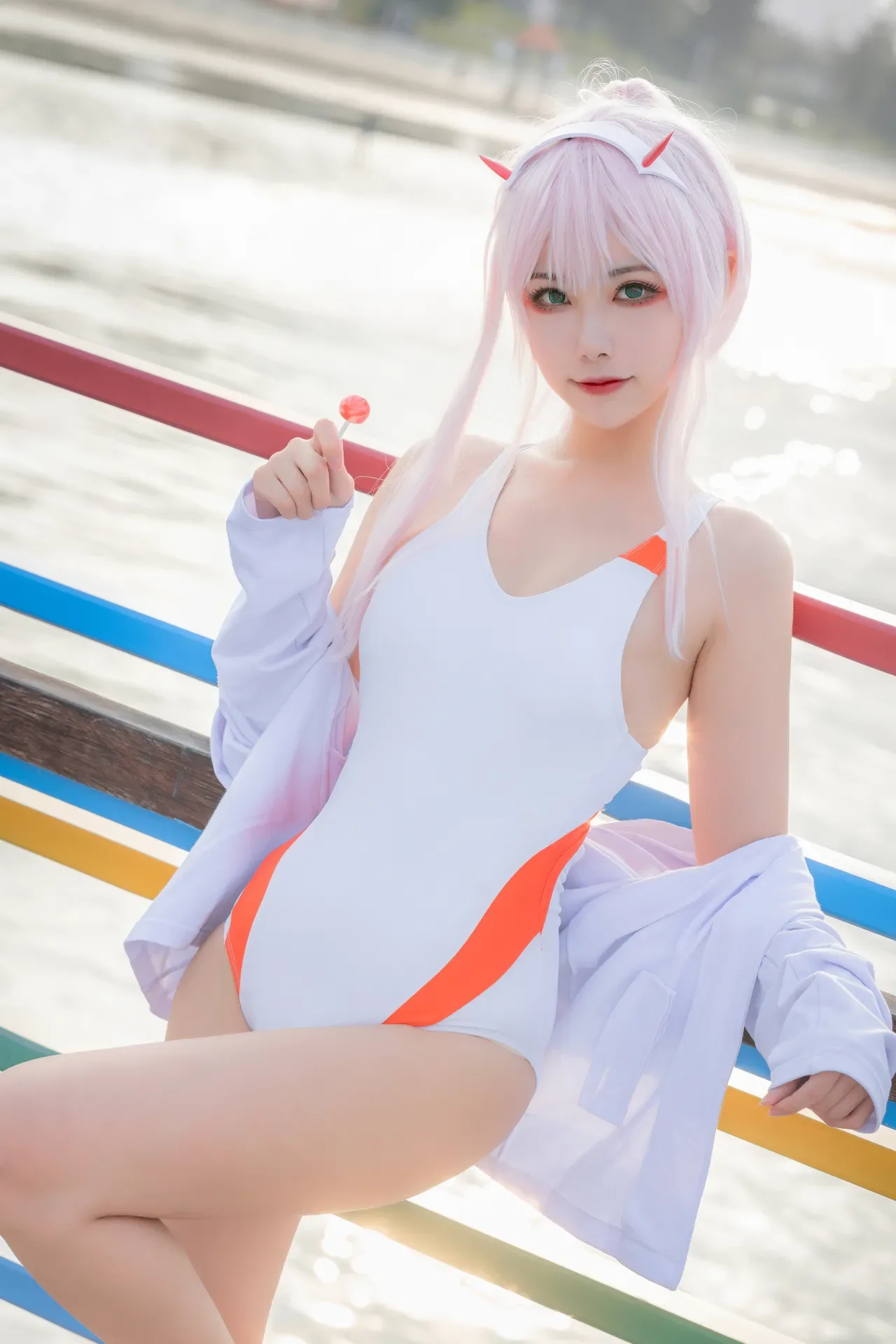 Momoko葵葵DARLING in the FRANXX 02 泳装 兔女郎&花嫁 61P - 第 10 张写真